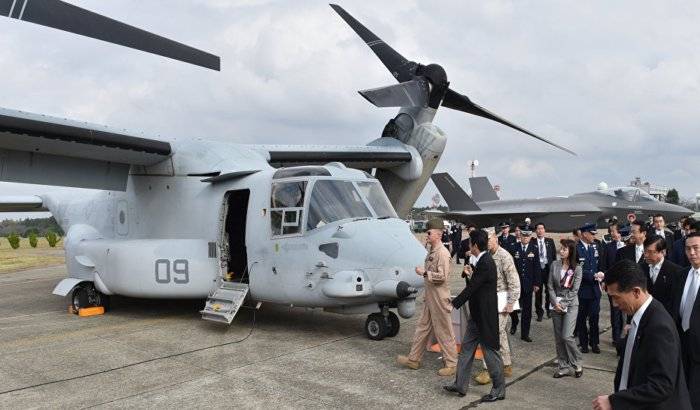 Okinawa exige a Tokio y Washington cesar los vuelos de convertiplanos Osprey