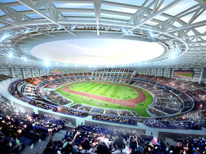 Construction of Olympic stadium in Baku to be completed by late February 2015