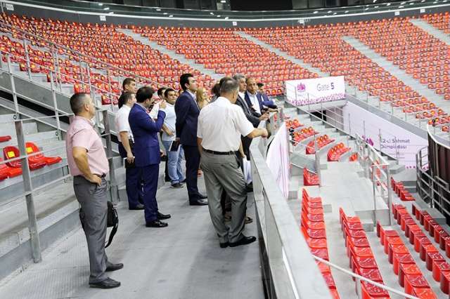 Weltschacholympiade in Baku: Die Arena ist bereit für den Wettbewerb