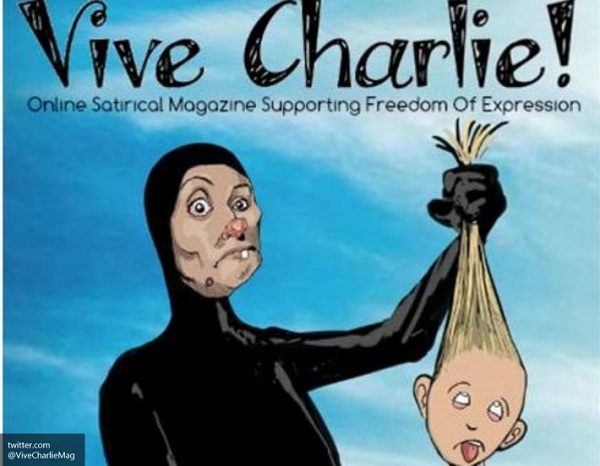 Le Charlie Hebdo britannique publie une caricature choquante de l`enfant décapité à Moscou