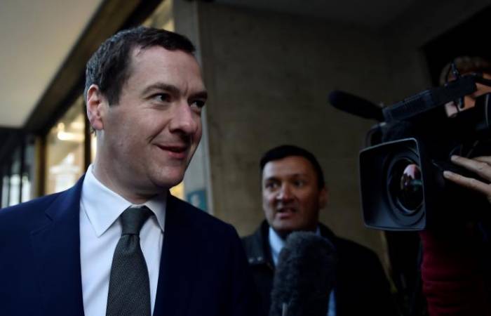 After losing power, Britain's Osborne starts first day as journalist