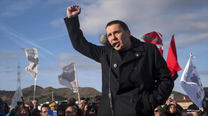 Otegi critica intervención del Estado en elecciones vascas