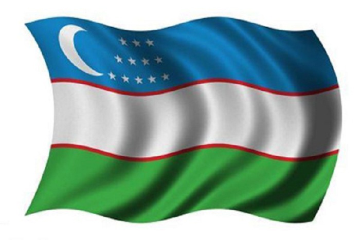 Bakıda Özbəkistan bayrağı endirildi