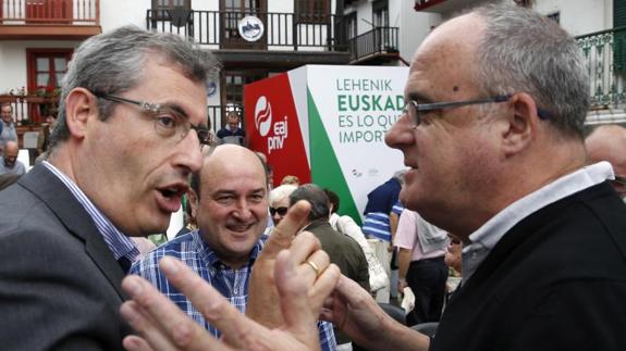 El PNV apela al «pase foral» para reclamar a los electores el «voto vasco»