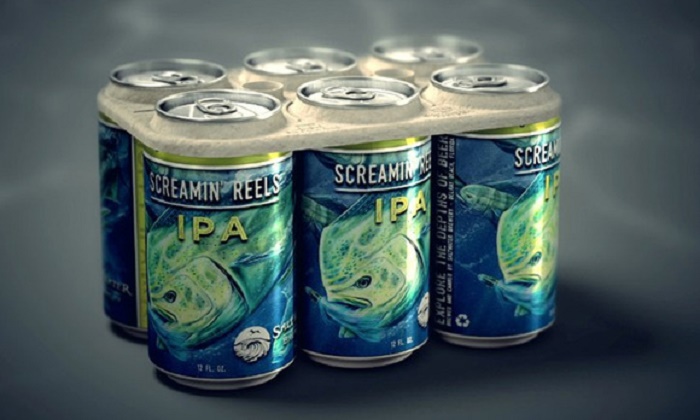 US-Brauerei erfindet fischfreundliche Sixpack-Verpackung
