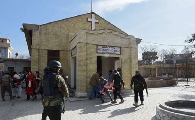 8 killed, 44 wounded in suicide attack on Pakistan church