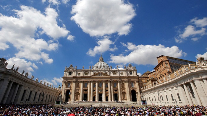 El papa Francisco oficia una misa con motivo de la canonización de la madre Teresa