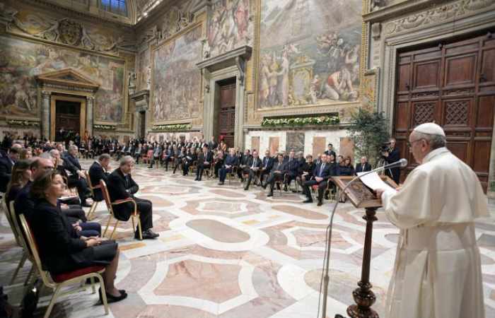 Papst mahnt EU zu Einheit und Solidarität