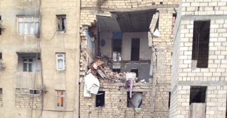 Explosion occurs in Azerbaijan