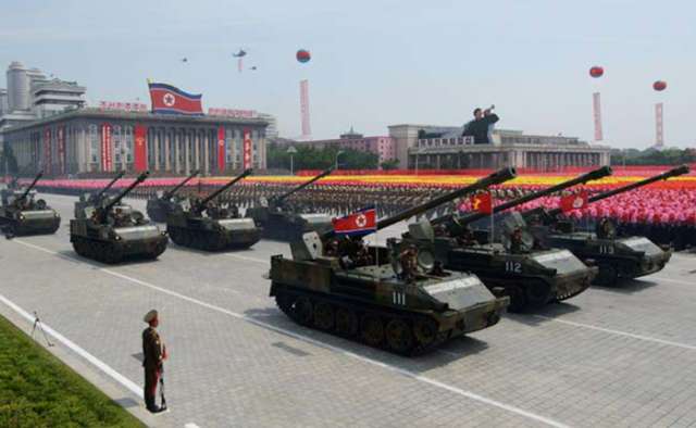 Satellite images show scale of planned North Korea parade