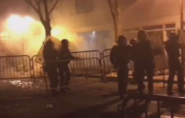 Anti-brutality protest & vigil for man killed by Paris cops turns violent - VIDEOS