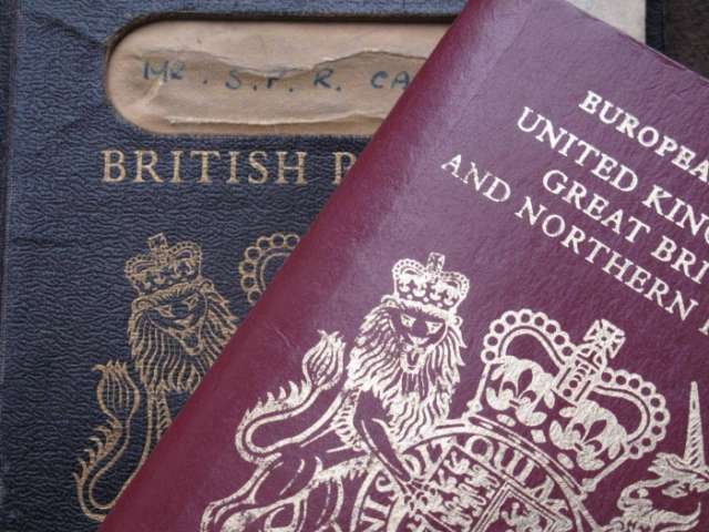 UK to switch from burgundy to blue passports to 'restore national identity'