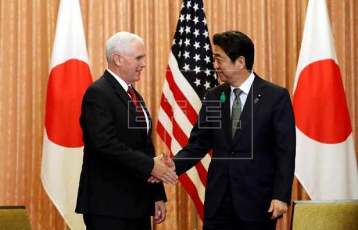Pence quiere que el mundo "aplique más presión y aislamiento a Corea del Norte"