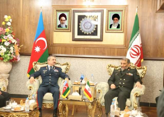 Azerbaijani state border service head visited Iran - PHOTOS
