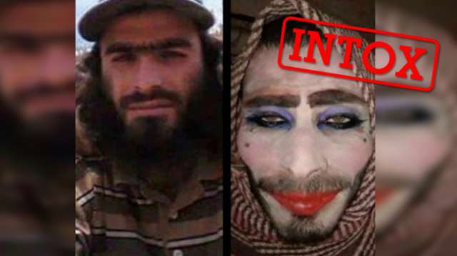 Un jihadiste fuit Mossoul maquillé comme une diva barbue… vraiment?