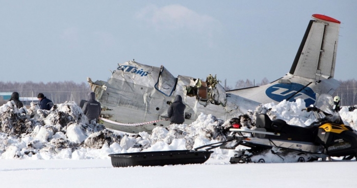 Two killed, 11 injured in plane crash in Siberia