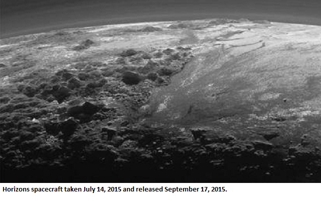 Mountains on Pluto believed to be ice volcanoes, scientists say