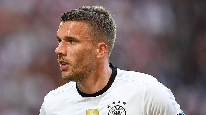 Football: L’Allemand Podolski met fin à sa carrière internationale