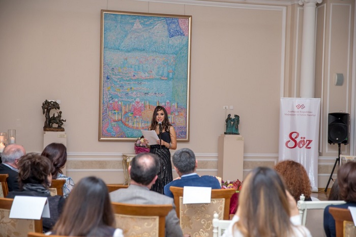 Poesieabend auf Initiative der Vizepräsidentin der Heydar Aliyev Stiftung in Baku