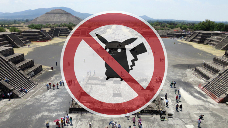 Internautas piden declarar Teotihuacán zona libre de pokémones