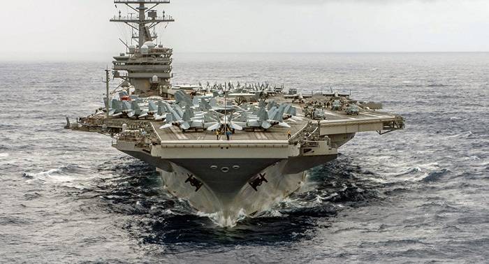 Dos portaaviones de EEUU realizarán maniobras conjuntas en el mar de Japón