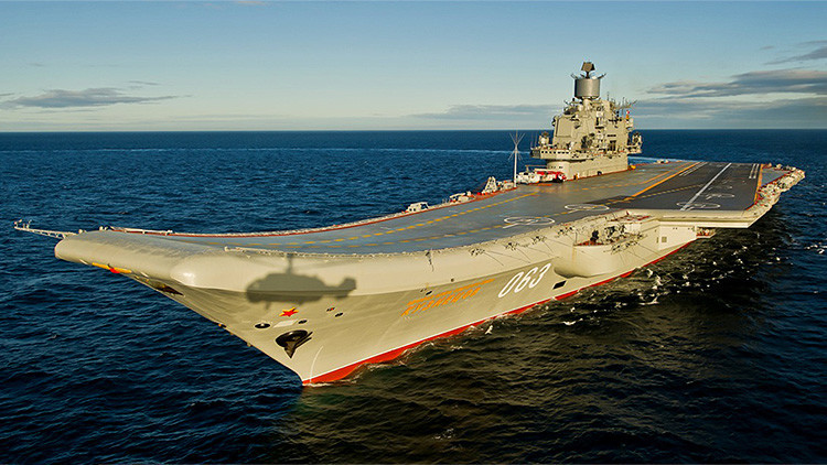 El nuevo portaviones británico no tiene ninguna posibilidad contra el Almirante Kuznetsov