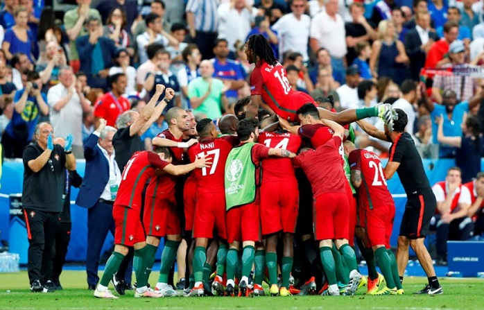 Portugal wins Euro 2016 tournament 