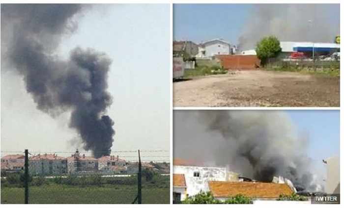 Portugal plane crash: Five dead in Tires near Lisbon - VIDEO, UPDATED 