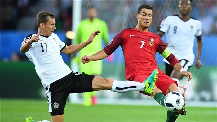 Euro 2016 - Gr F - Le Portugal et l`Autriche se neutralisent (0-0)