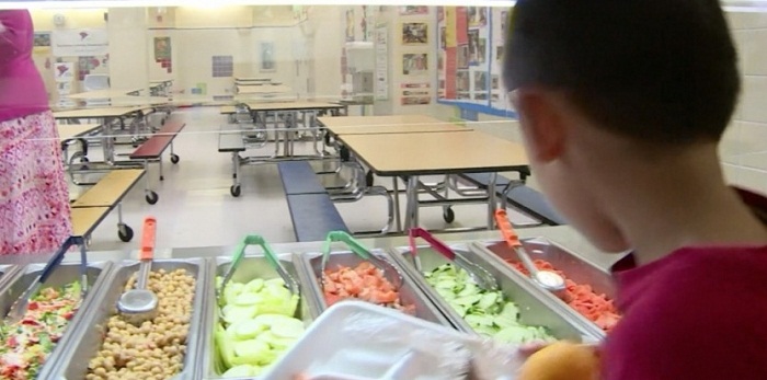 Première cantine 100% végétarienne à New York