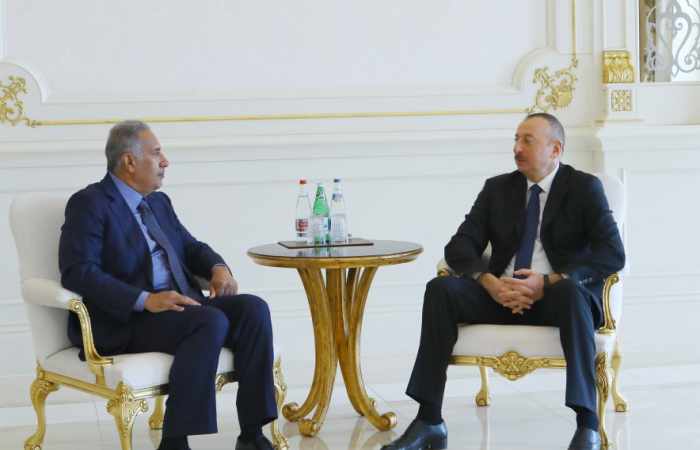 President Ilham Aliyev received former Prime Minister and Foreign Minister of State of Qatar
