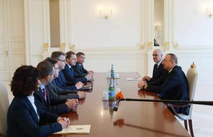 President Ilham Aliyev receives governor of Russia’s Stavropol