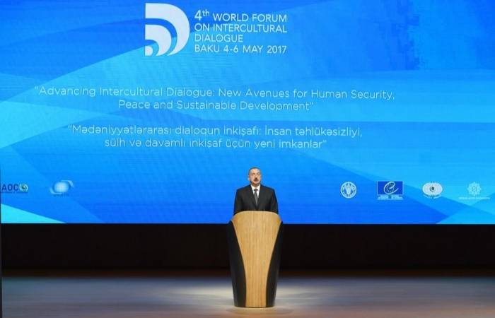 Präsident Aliyev: Multikulturalismus, ethnische und religiöse Vielfalt sind unsere Geschichte und heutige Realität