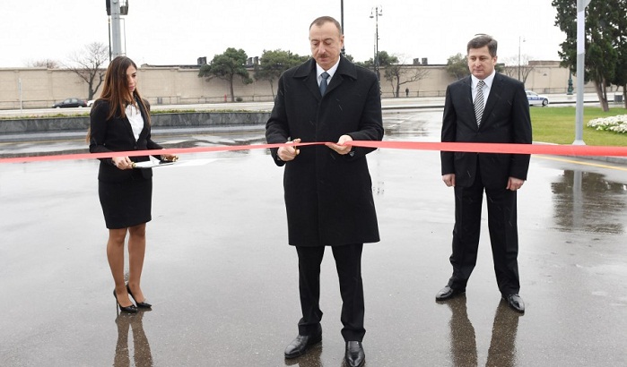 Azerbaijani president attends opening of new Centre - PHOTOS