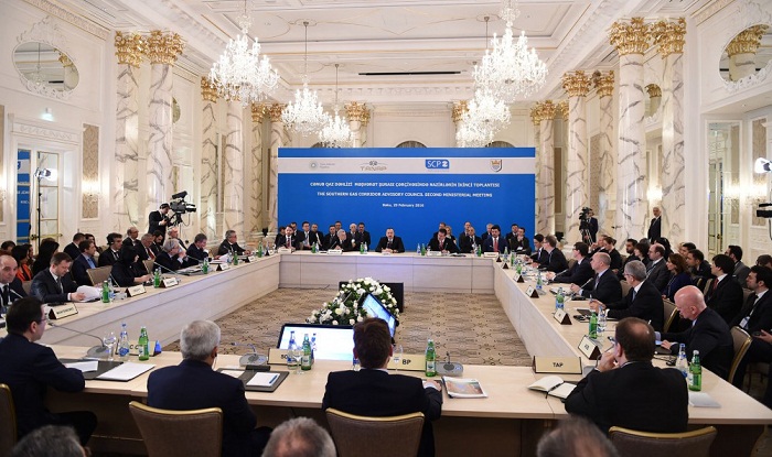 President attends Southern Gas Corridor Advisory Council meeting