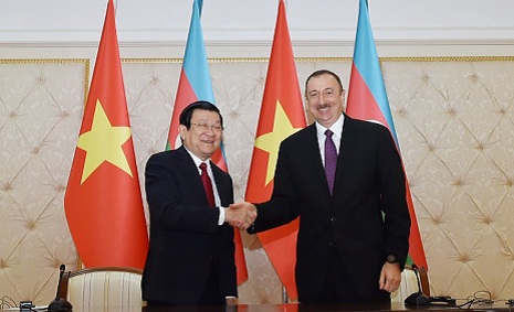 Vietnamese president ends official visit to Azerbaijan