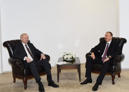 Prezident BP-nin direktoru ilə görüşdü