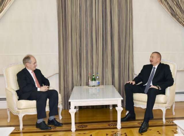 President Aliyev receives senior VP of IBM Global Markets
