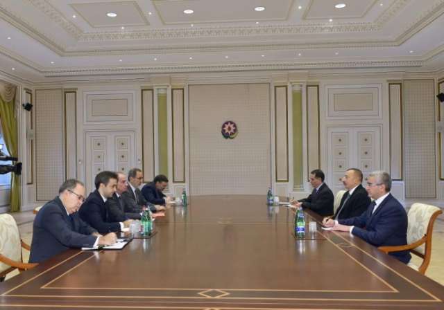 President Ilham Aliyev receives Brazilian FM
