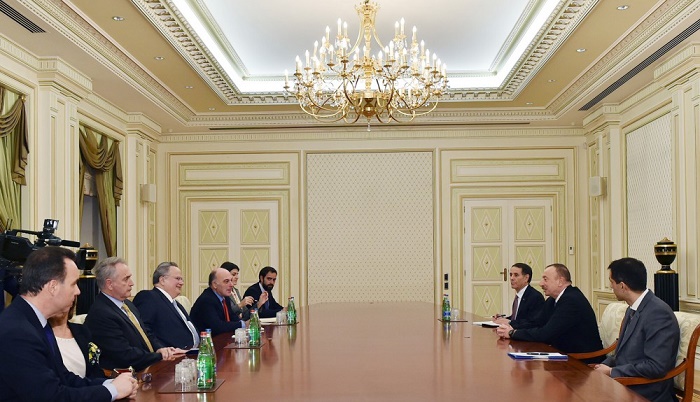 Azerbaijani President received delegation led by Greek FM