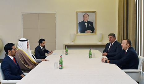 Azerbaijani president receives Minister of State for Youth Affairs of Kuwait