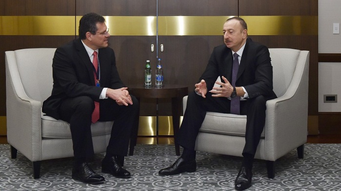 President receives EU Commission Vice-President for Energy Union
