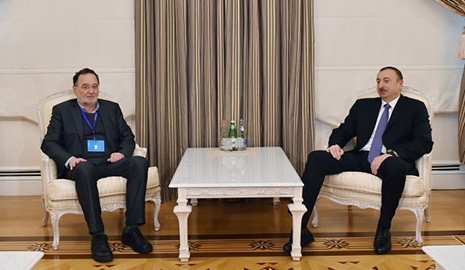 Azerbaijani president receives Greek energy minister