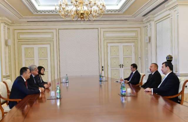 Ilham Aliyev meets co-rapporteurs of PACE Monitoring Committee
