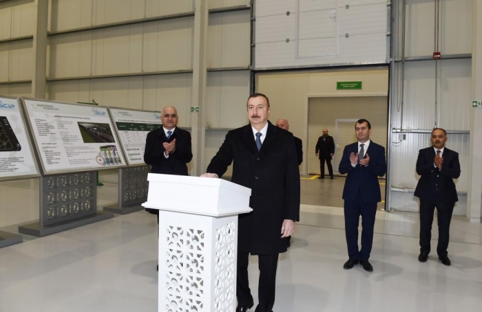 President Ilham Aliyev visits Sumgayit - UPDATED
