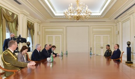 Azerbaijani president receives Lithuania