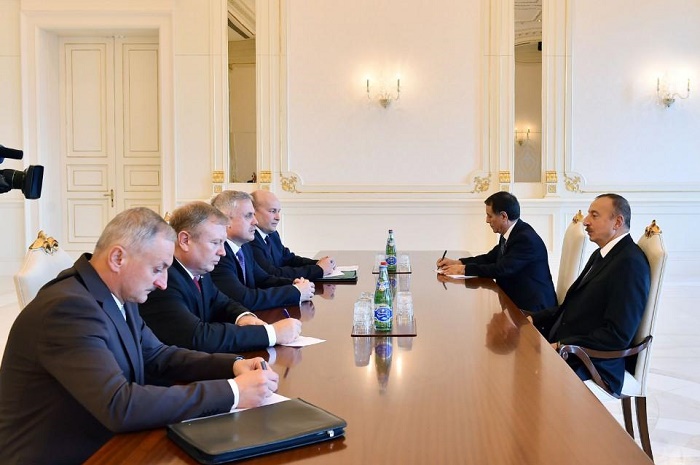 Ilham Aliyev receives head of Belarusian Security Council