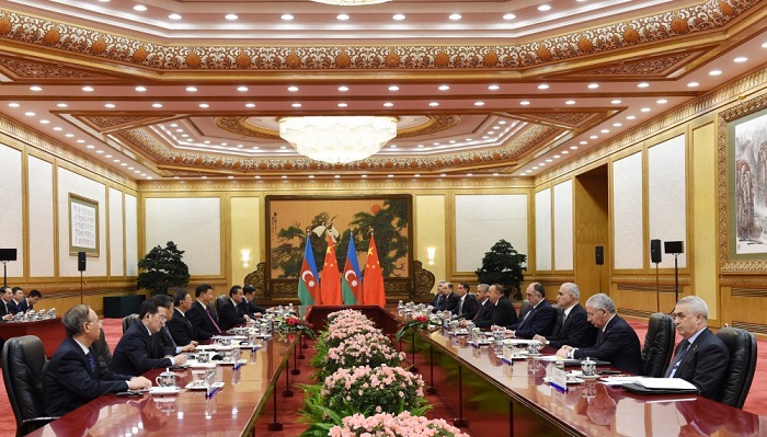 President Aliyev meets Chinese president - VIDEO