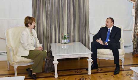 Azerbaijani president receives ambassador of Austria