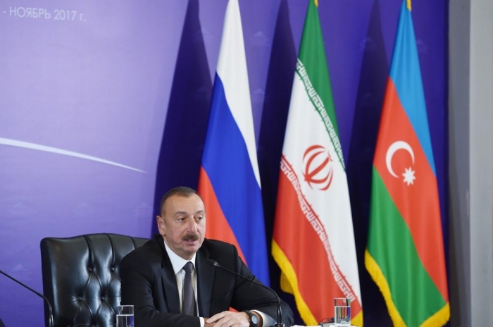 Trilateral cooperation format is of great importance for regional security - Ilham Aliyev